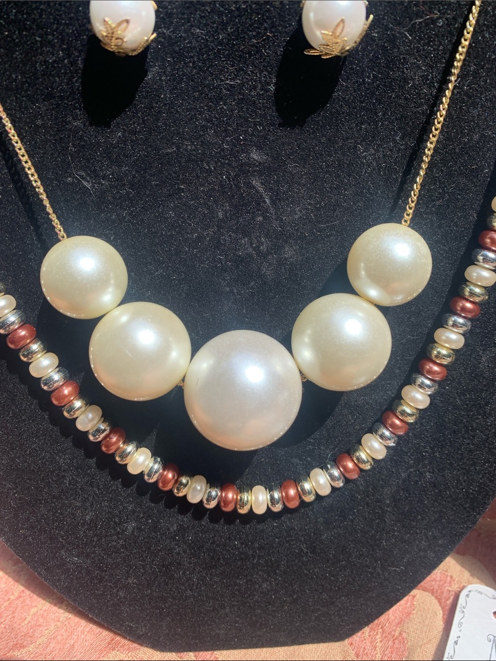 A Collection of Pearls necklace sets earrings bracelet - Picture 3 of 13